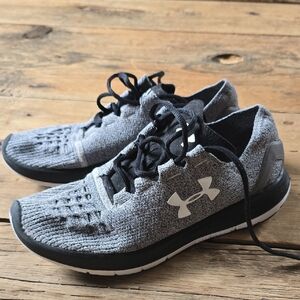 Under Armour Black and Gray Athletic Shoes